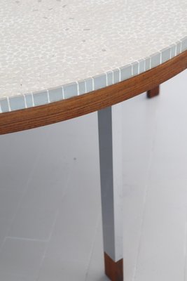 Mosaic Tile and Teak Coffee Table by Berthold Müller, 1960s-VNE-966001