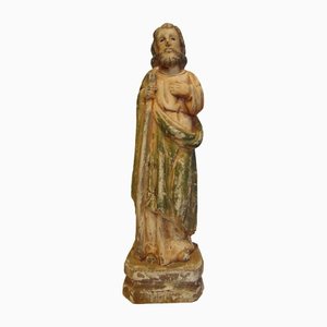 Moses Figure in Limewood, 1890s-CAQ-1407909