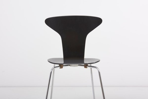 Mosquito Munkegård Dining Chairs by Arne Jacobsen for Fritz Hansen, Denmark, 1950s, Set of 3-SFD-708026