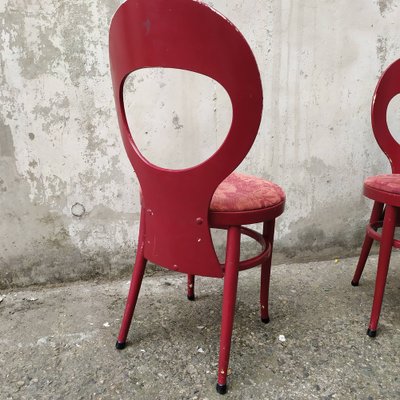 Mouettes Bistro Chairs from Baumann, 1960s, Set of 5-EAD-1742678