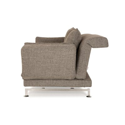 Moule Fabric Two-Seater Grey Sofa from Brühl-RQW-2036333