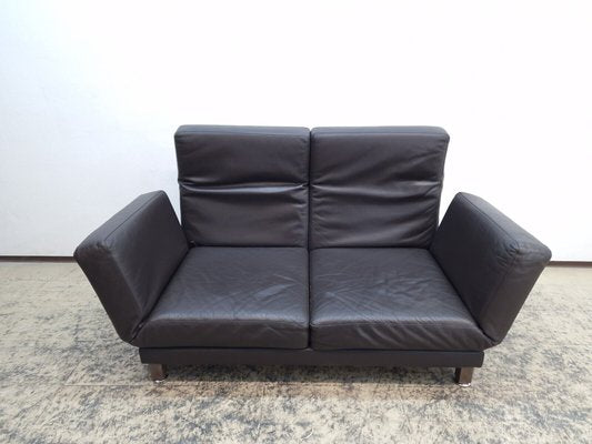 Moule Sofa in Brown Leather by Roland Meyer-Brühl, 2008-BVM-1798058