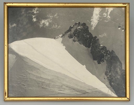 Mountain, 1930s, Black & White Photograph, Framed-QKG-1355246