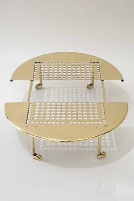 Movable and Expandable Brass Serving Coaster, 1930s-SPD-2036759