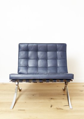 MR 90 Barcelona Lounge Chair by Ludwig Mies Van Der Rohe for Knoll Inc. / Knoll International, 1950s-XE-1729059