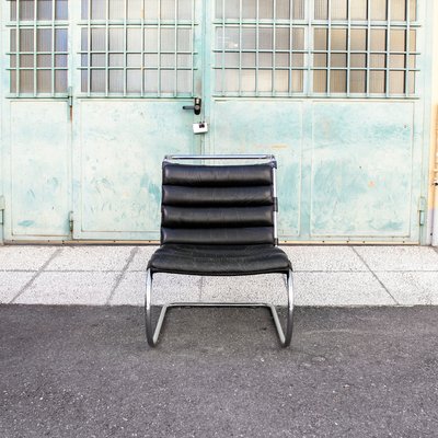 MR Lounge Chair Chair by Ludwig Mies Van Der Rohe for Knoll, 1980s-VCV-1215862