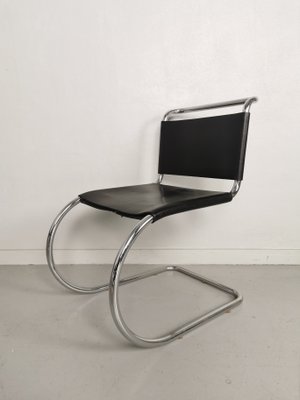 MR10 Chairs by Mies Van Der Rohe for Knoll, 1970s, Set of 6-PRS-928929