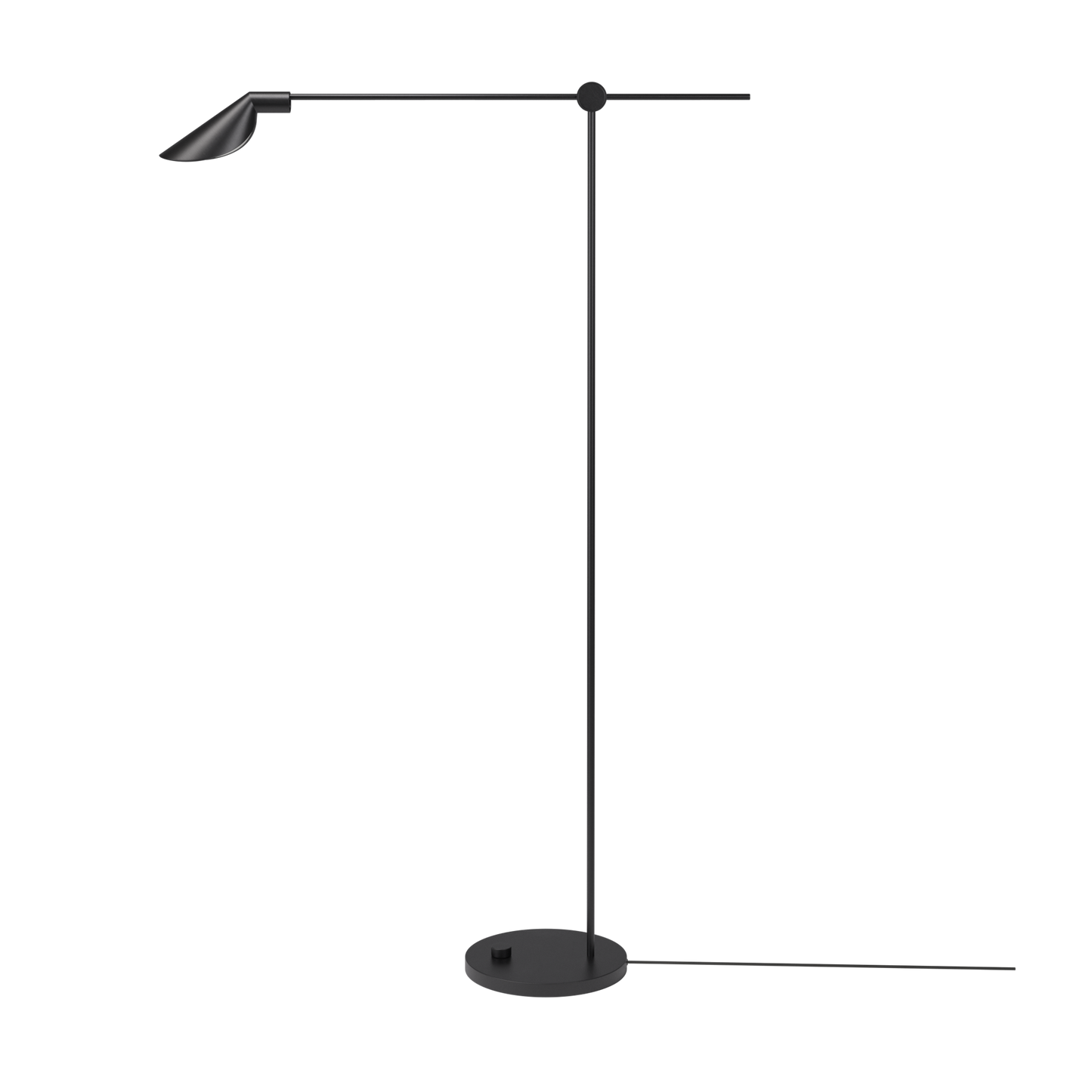 MS011 Floor Lamp by Fritz Hansen #Black