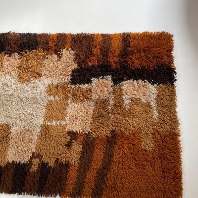 Multi-Color High Pile Rya Rug from Desso, The Netherlands, 1970s-QZ-1064960