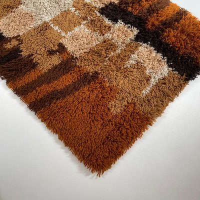 Multi-Color High Pile Rya Rug from Desso, The Netherlands, 1970s-QZ-1064960