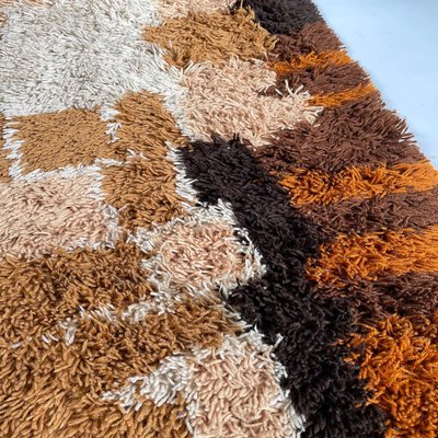 Multi-Color High Pile Rya Rug from Desso, The Netherlands, 1970s-QZ-1064960