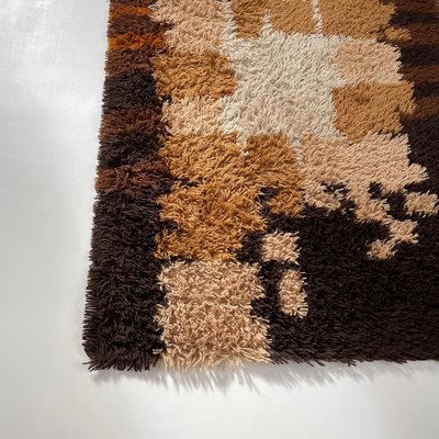 Multi-Color High Pile Rya Rug from Desso, The Netherlands, 1970s-QZ-1064960