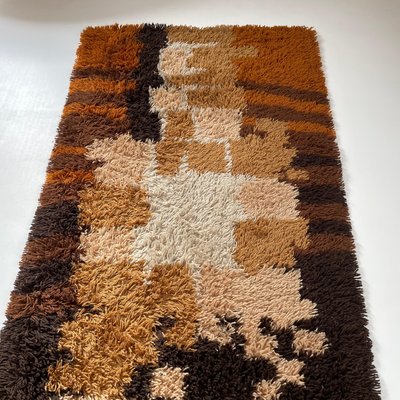 Multi-Color High Pile Rya Rug from Desso, The Netherlands, 1970s-QZ-1064960