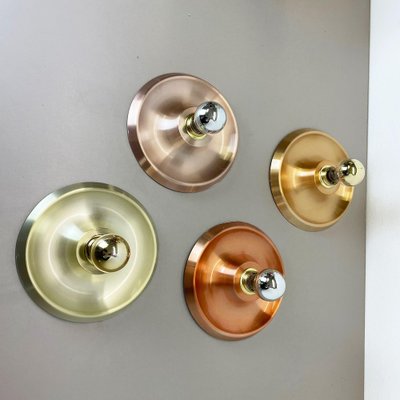 Multicolor Disc Wall Lights by Charlotte Perriand, Germany, 1960s, Set of 4-QZ-1454388