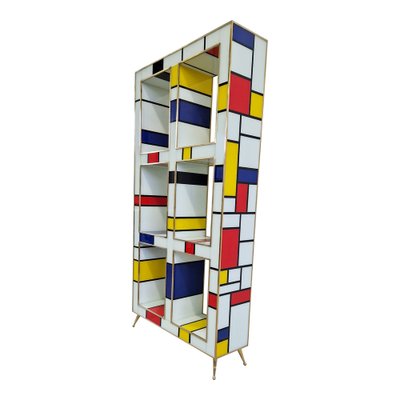 Multicolor Murano Glass Shelf, 1980s-BEW-1792274