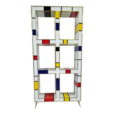 Multicolor Murano Glass Shelf, 1980s-BEW-1792274