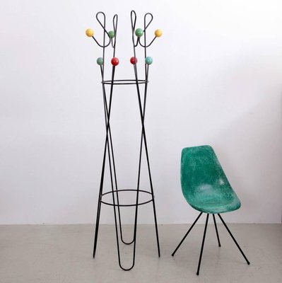 Multicolored Coat Rack by Roger Feraud, 1950s-SFD-631769