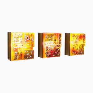 Multicolored Relief Sconce by Willem Van Oyen-QT-1263447