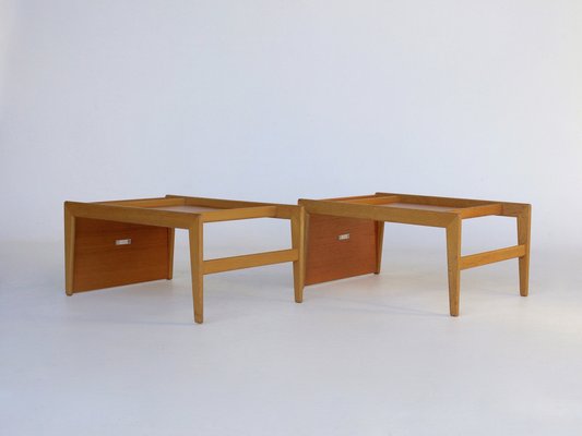 Multifunctional Triva Side Tables by Yngvar Sandström for Nordiska Kompaniet, 1960s, Set of 2-MB-1048043