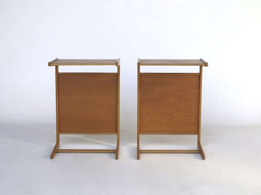 Multifunctional Triva Side Tables by Yngvar Sandström for Nordiska Kompaniet, 1960s, Set of 2-MB-1048043