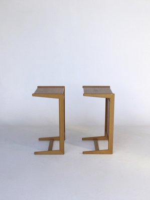 Multifunctional Triva Side Tables by Yngvar Sandström for Nordiska Kompaniet, 1960s, Set of 2-MB-1048043