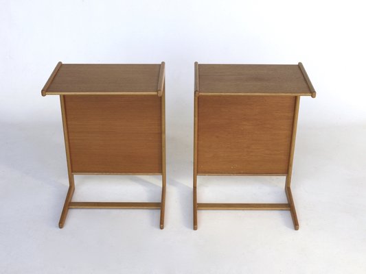 Multifunctional Triva Side Tables by Yngvar Sandström for Nordiska Kompaniet, 1960s, Set of 2-MB-1048043