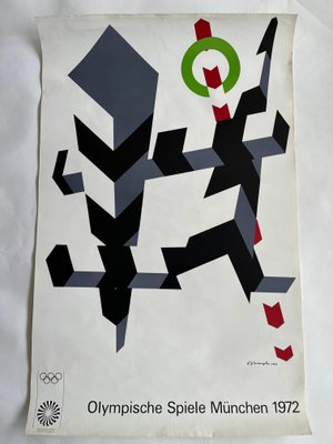 Munich Olympic Games Poster by Allan Darcangelo, 1972-TZ-1373778