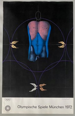 Munich Olympic Poster by Paul Wunderlich, 1972-IEI-1319416