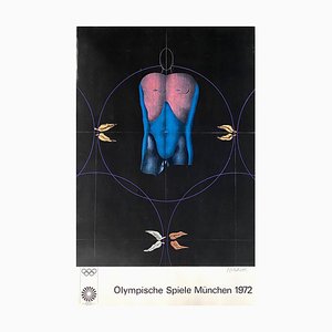 Munich Olympic Poster by Paul Wunderlich, 1972-IEI-1319416