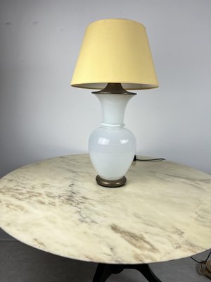 Murano and Otto Glass Table Lamp by F. Fabbian, Italy, 1970s-YST-1734355