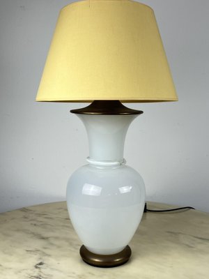 Murano and Otto Glass Table Lamp by F. Fabbian, Italy, 1970s-YST-1734355