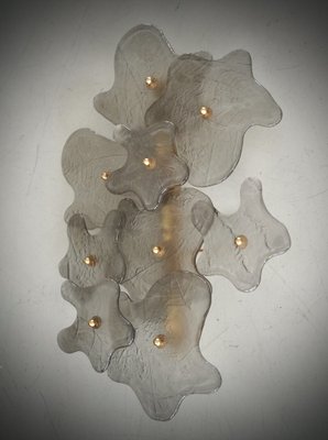 Murano Art Glass and Brass Wall Light, 2000-UH-2043388