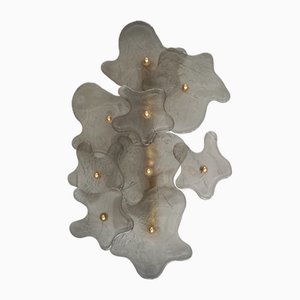 Murano Art Glass and Brass Wall Light, 2000-UH-2043388