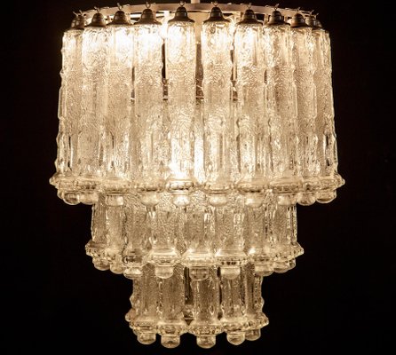 Murano Art Glass Chandelier by Aureliano Toso, 1950-MBH-1032036