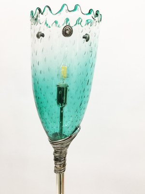 Murano Art Glass Floor Lamps, Italy, Set of 2-UCH-1224900