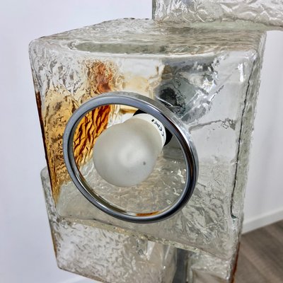 Murano Art Glass Sculpture Cube Ceiling Light by Toni Zuccheri for VeArt, 1970s-LYQ-1171793