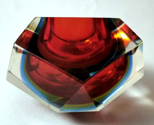 Murano Ashtray in Sommerso Glass in the style of Mandruzzato, 1964-QRS-1812777