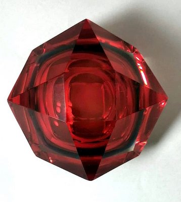 Murano Ashtray in Sommerso Glass in the style of Mandruzzato, 1964-QRS-1812777