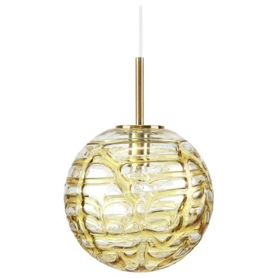 Murano Ball Pendant Light from Doria, Germany, 1970s-UGR-1085928