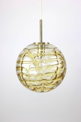 Murano Ball Pendant Light from Doria, Germany, 1970s-UGR-1085928