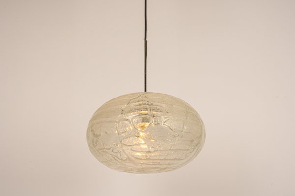 Murano Ball Pendant Light from Doria, Germany, 1970s-UGR-1151933