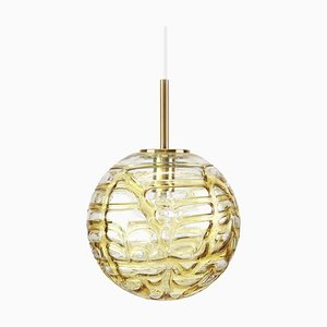 Murano Ball Pendant Light from Doria, Germany, 1970s-UGR-1085928