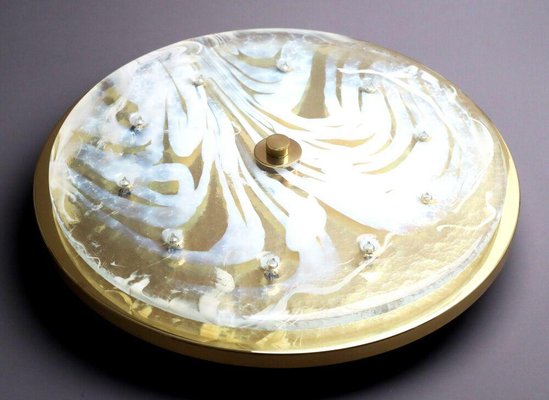 Murano Ceiling Lamp from Hillebrand, 1960s-ESB-1376863