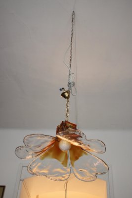 Murano Ceiling Lamp from Mazzega, 1960s-SEI-832518