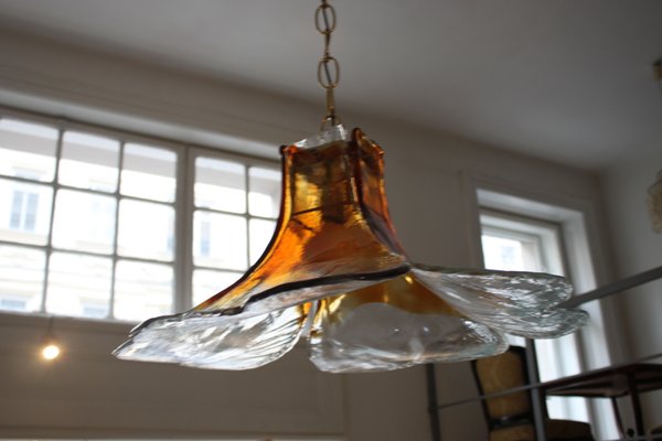 Murano Ceiling Lamp from Mazzega, 1960s-SEI-832518