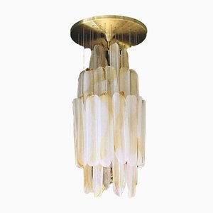 Murano Ceiling Lamp from Mazzega, 1970s-OPE-771688