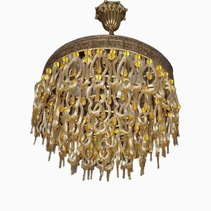 Murano Chandelier attributed to Barovier and Toso, 1960s-SIZ-1716468