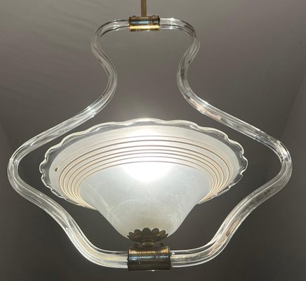 Murano Chandelier attributed to Barovier & Toso, 1950s-OVO-1749372