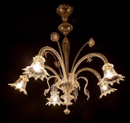 Murano Chandelier by Seguso Venice, 1970s-MBH-1031978