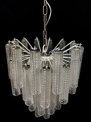 Murano Chandelier in the style of Venini, 1970s-XQC-1007403